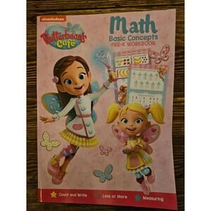 NEW Nickelodeon Butterbean's Cafe Pre-K math basic concepts book